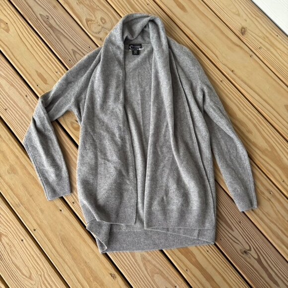 Bloomingdale’s Cashmere open front cardigan Medium. C by Bloomingdale’s Cashmere - Picture 1 of 6